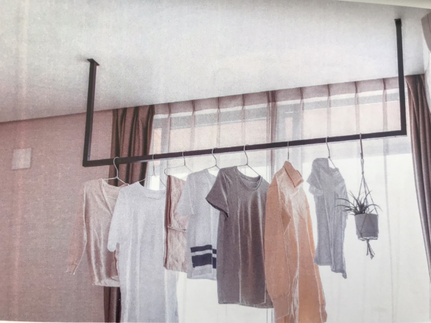 天井付け物干し　kacu