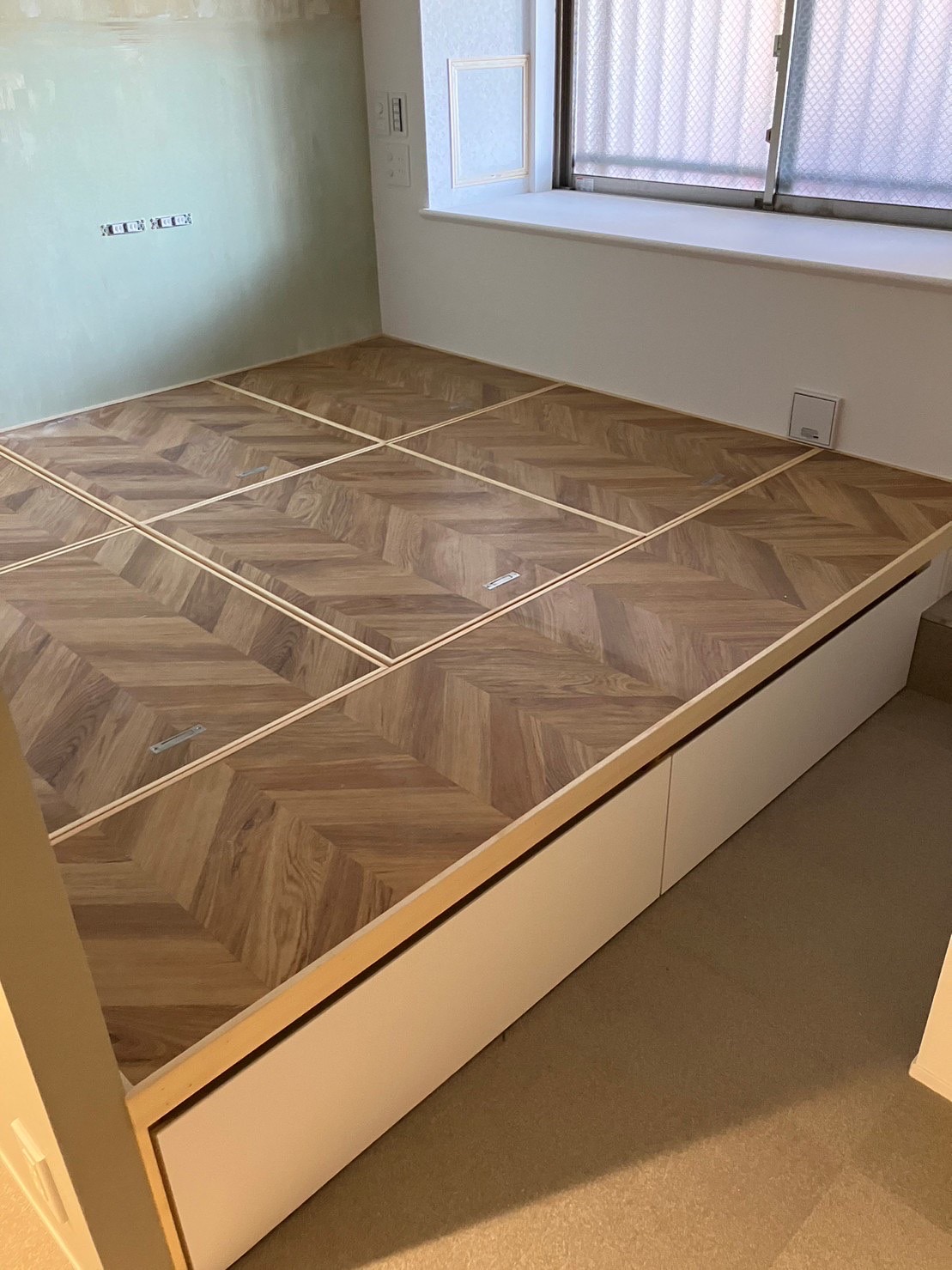 【施工実例】小上がり完成！②