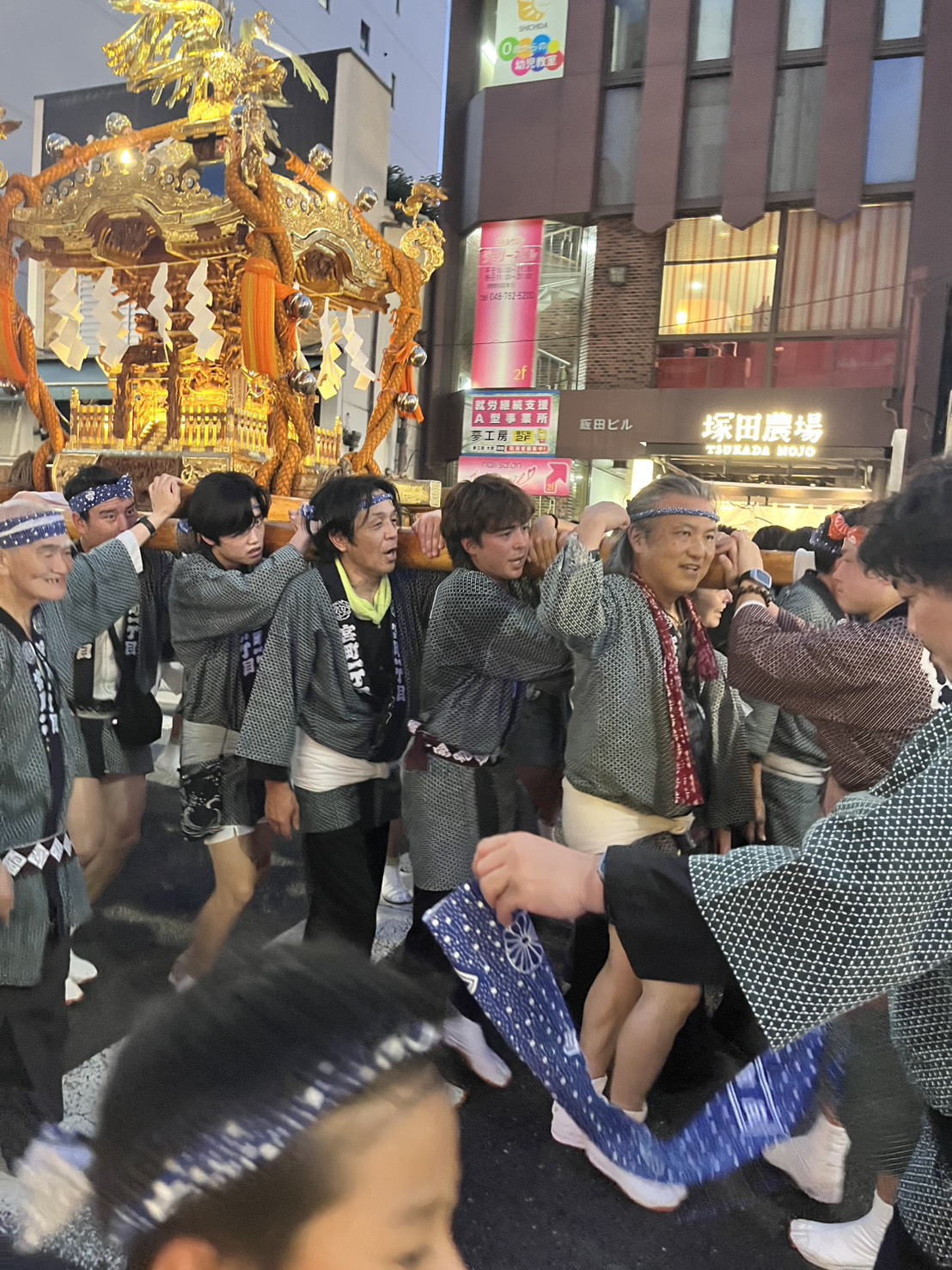 大宮の街が熱気に包まれた神輿渡御