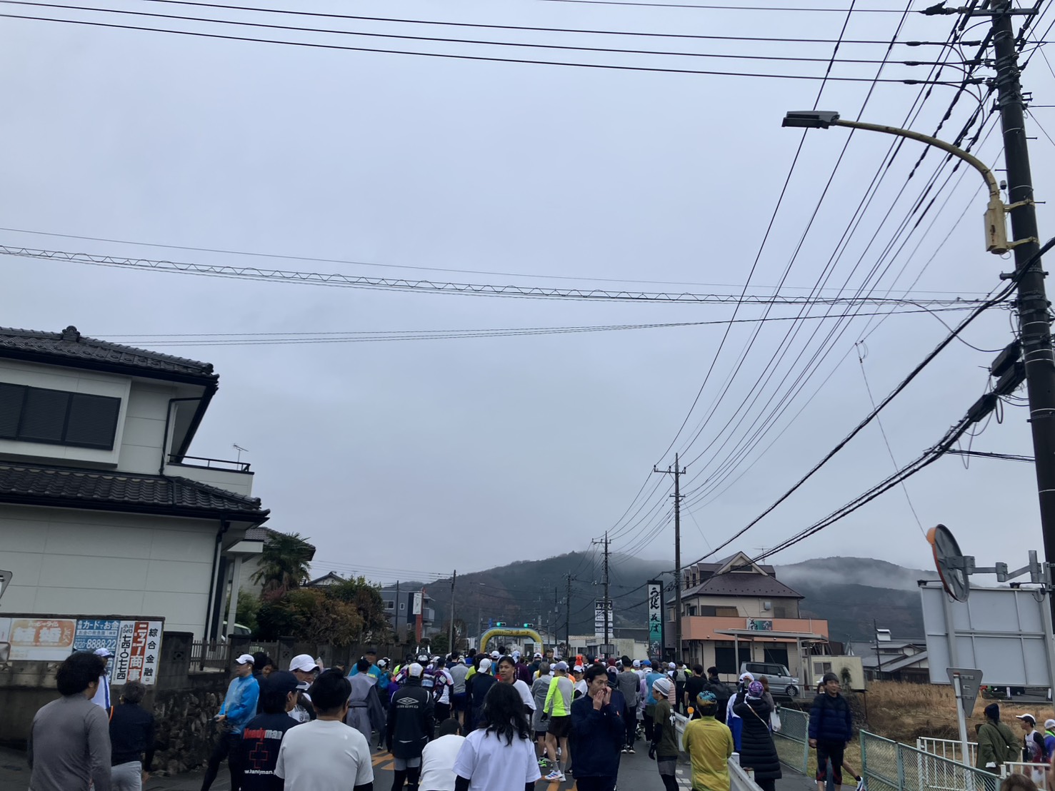 初ハーフマラソン参加