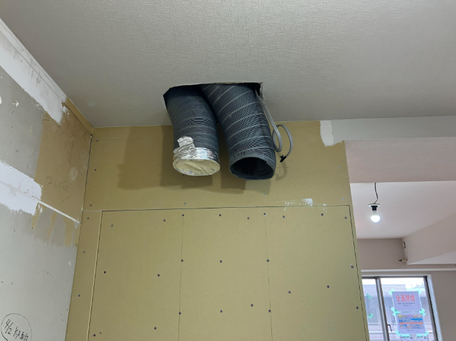 同時給排気型のレンジフード