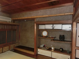 床の間落とし掛け