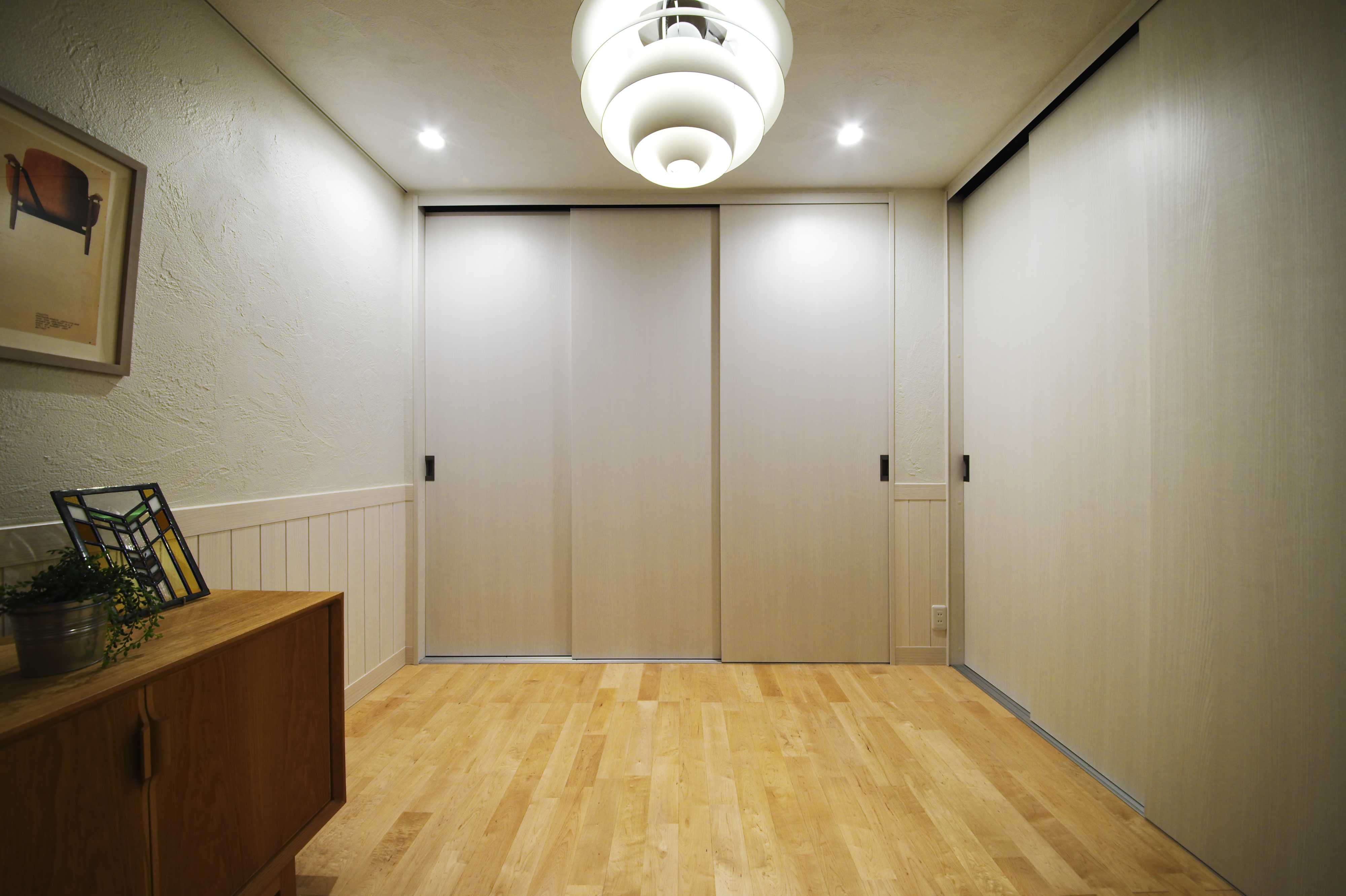 玄関とホールに間仕切り　～マンション編～