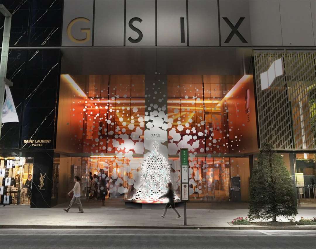 商業施設　♪銀座夜の建物探訪♬