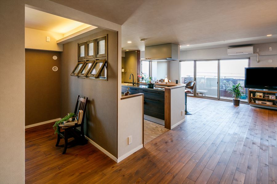 シニア世代におすすめ　ウォークスルーサニタリー♪