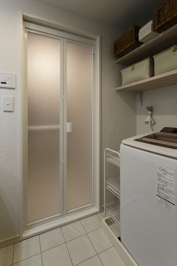 水廻りにタイル