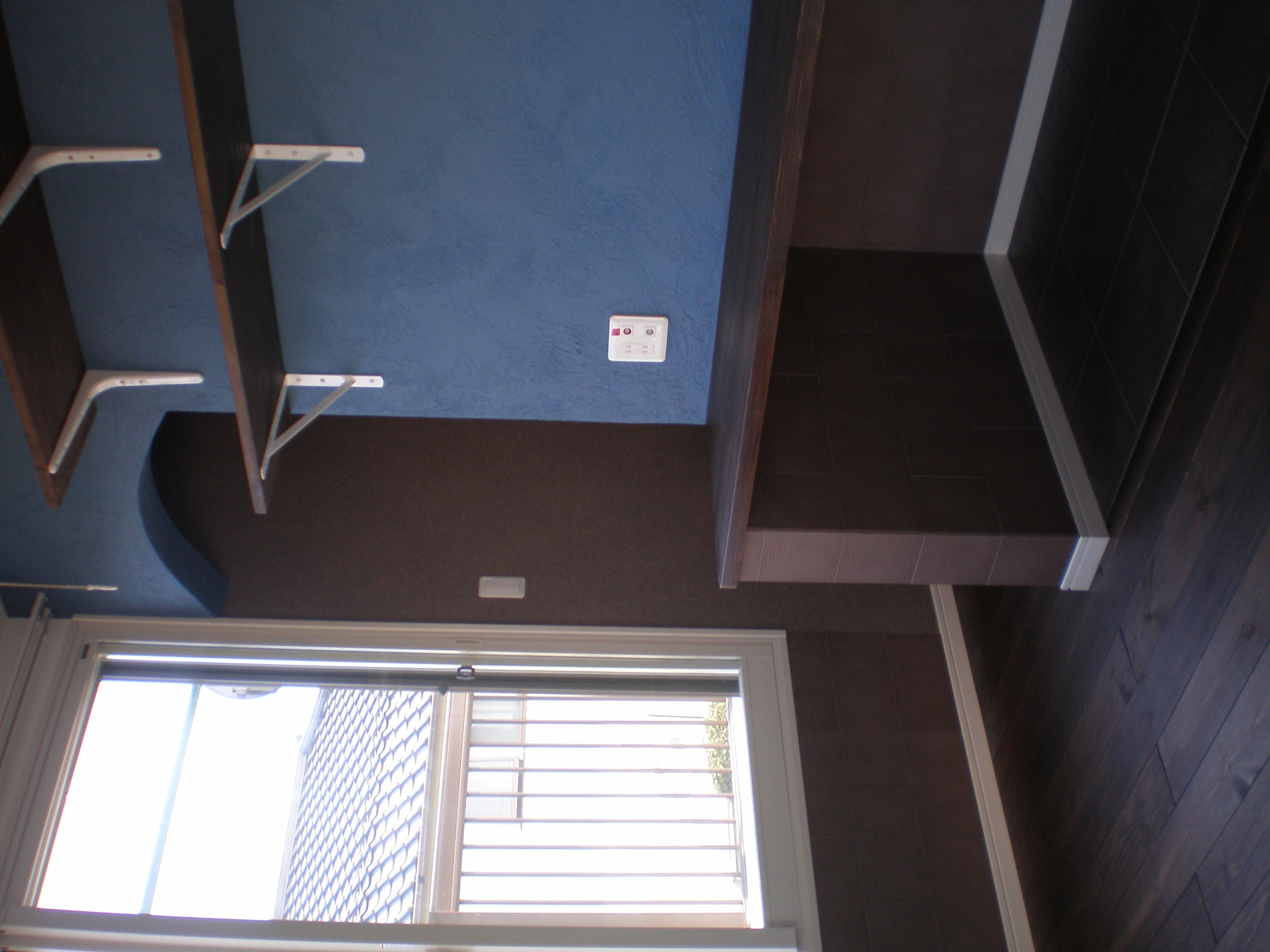 ブルーの珪藻土