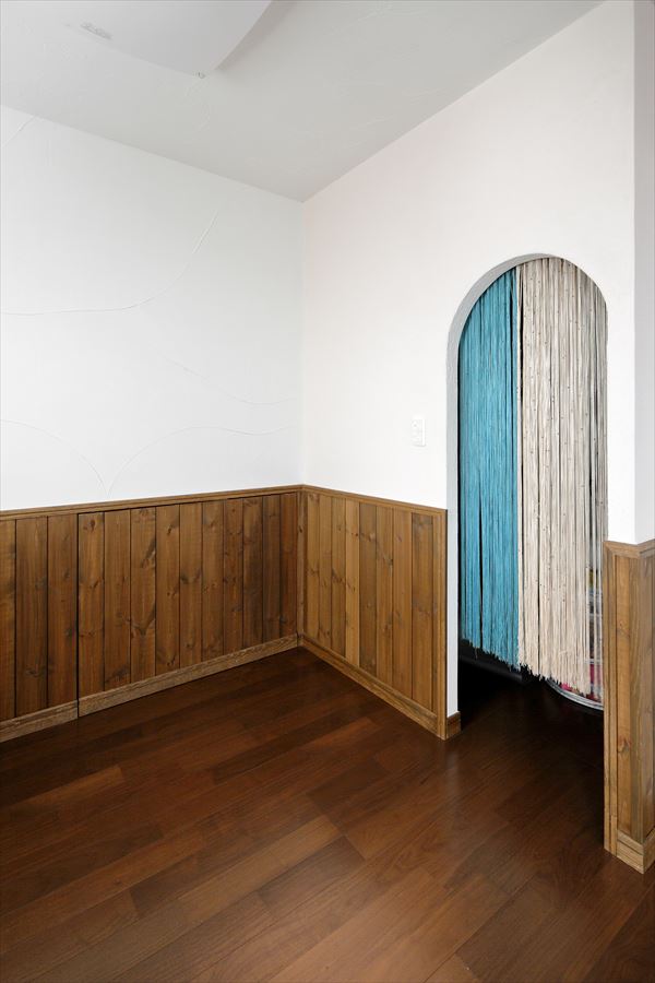 忍者屋敷のような回転ドア