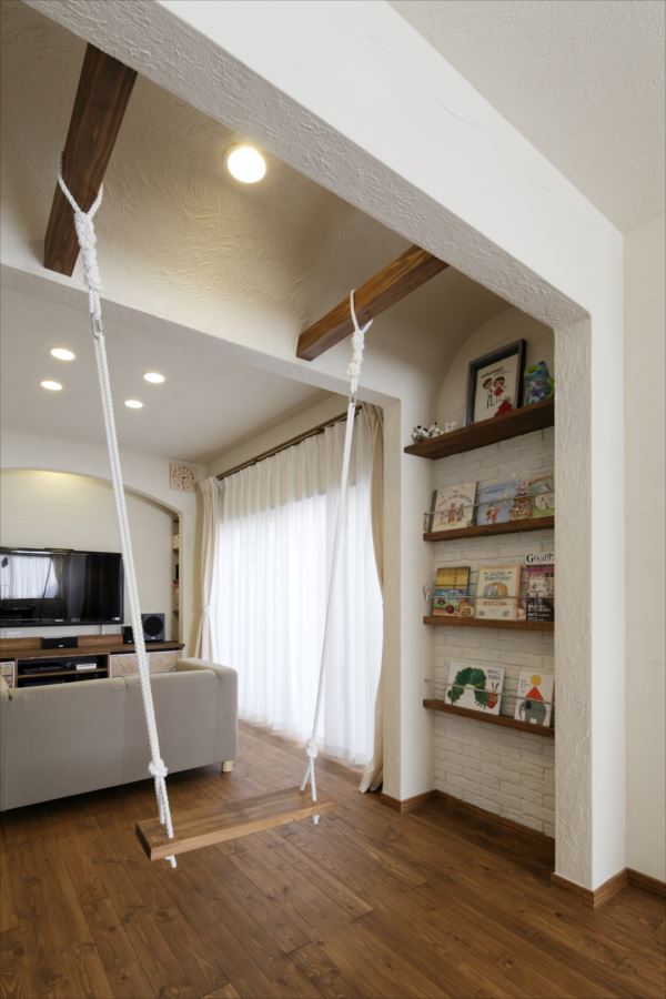 手づくりブランコ