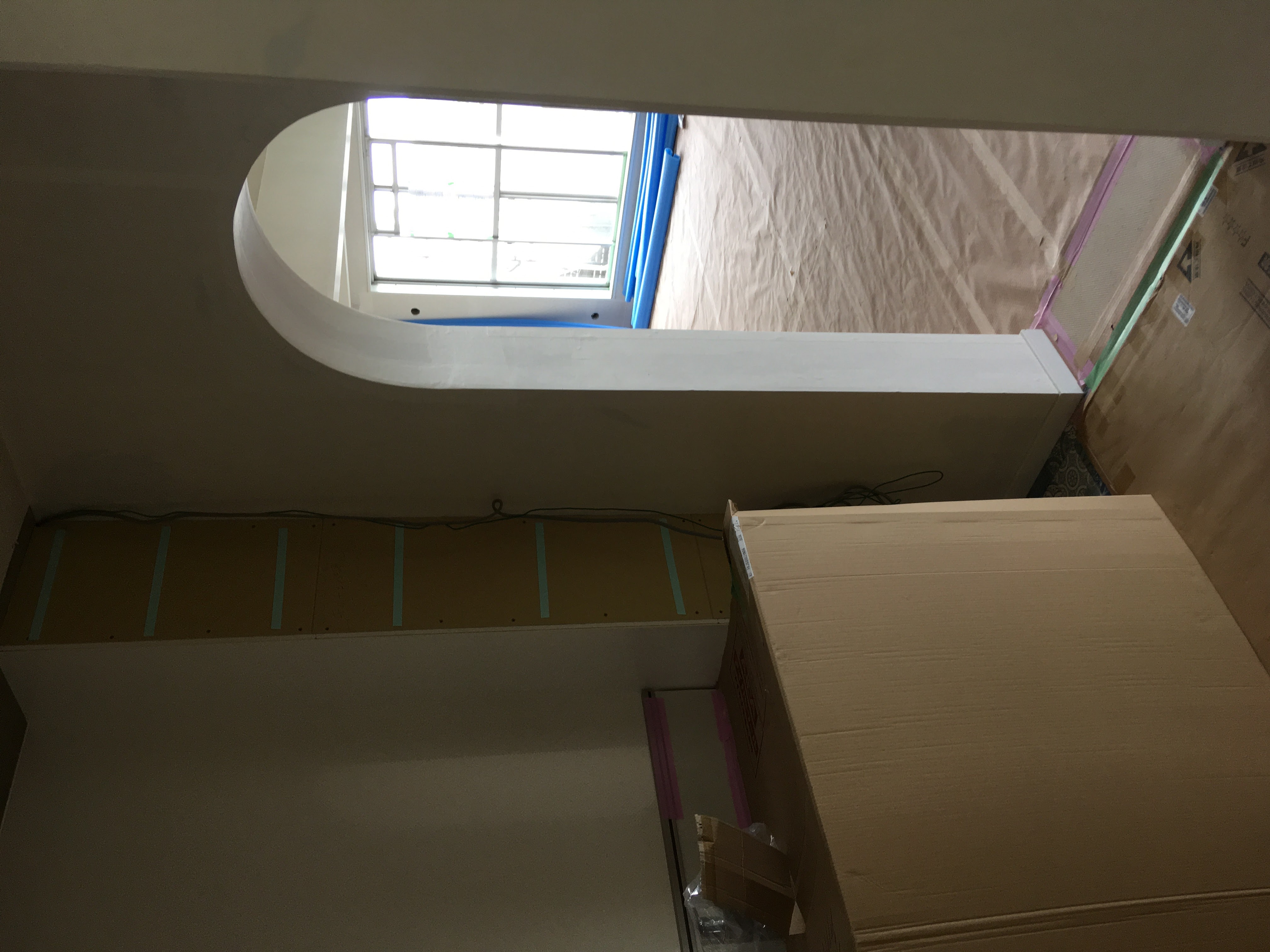 カーテンBOX造作