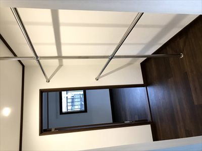 ウォークインクローゼット（収納&通風）