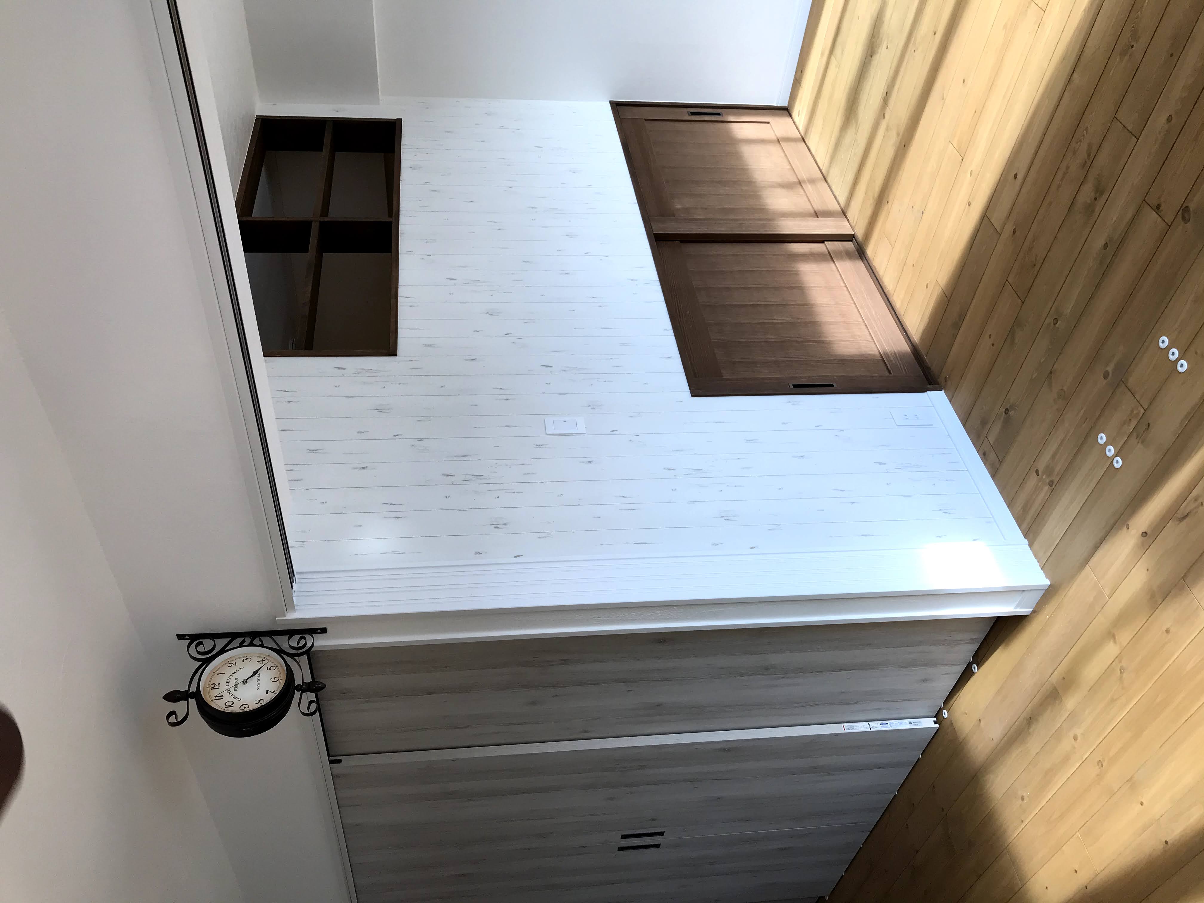 ﾏﾝｼｮﾝﾘﾉﾍﾞｰｼｮﾝ　寝室は小上がりｽﾍﾟｰｽで