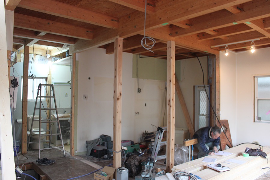 鉄骨階段ができるまで・・・