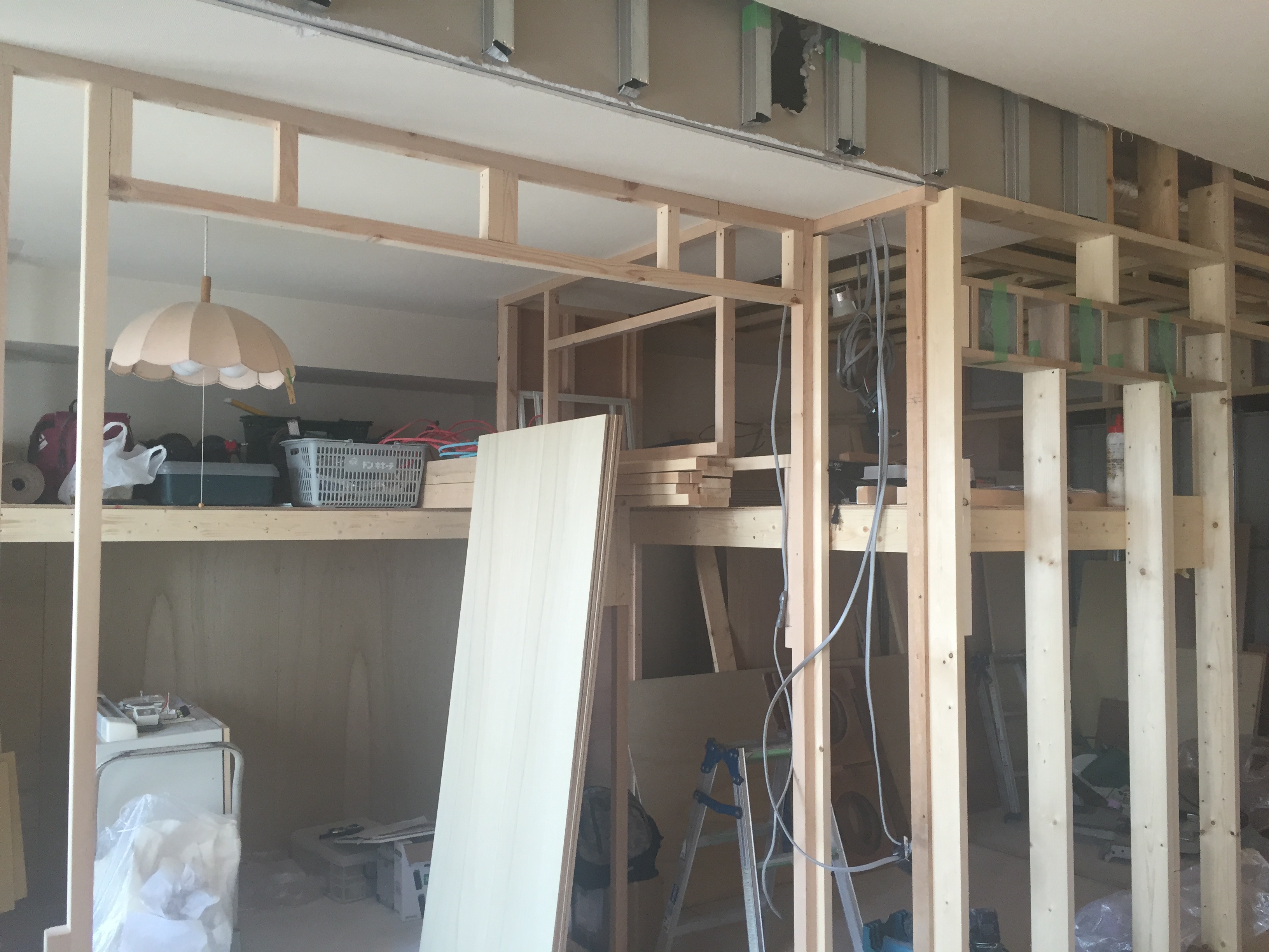 見晴らし最高なロフトからの、現場中継。。。