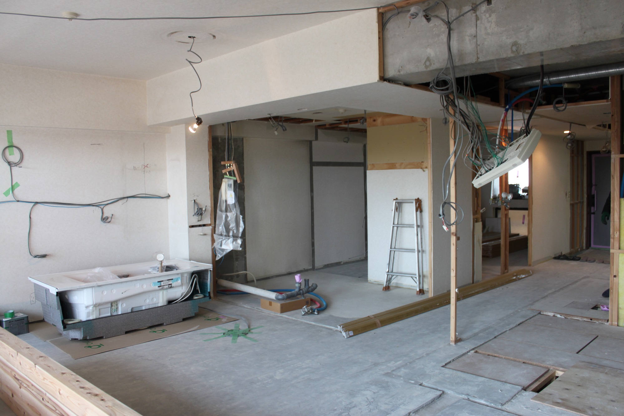 横須賀の中でもちょっと異風な街“平成町”で、スケルトンリフォームスタート☆☆☆