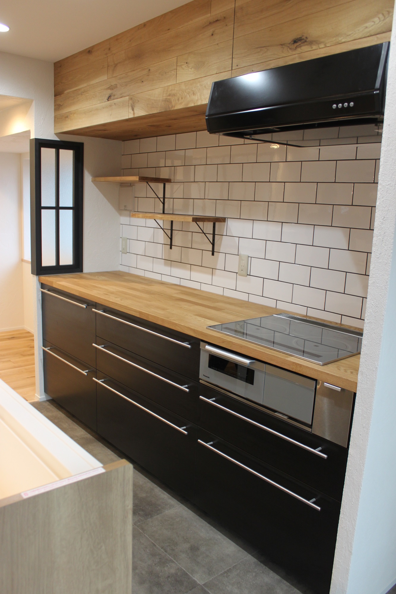 すごくカッコイイ！のに、CooL☆すぎないキッチンの完成！！！