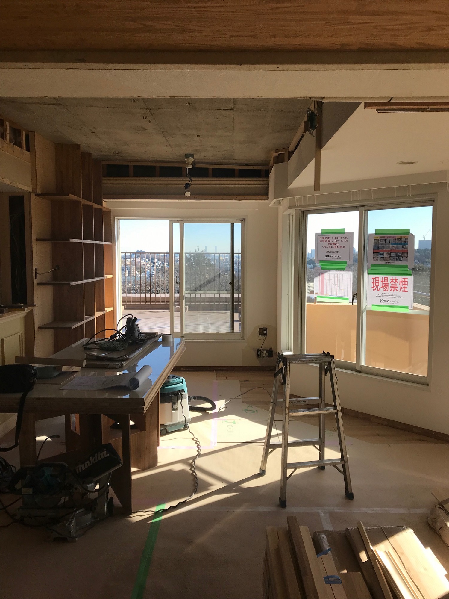 元々ナナメなところに、新たにナナメを持ってきました☆☆☆