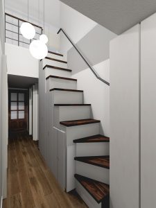 大庭邸玄関ﾊﾟｰｽ①