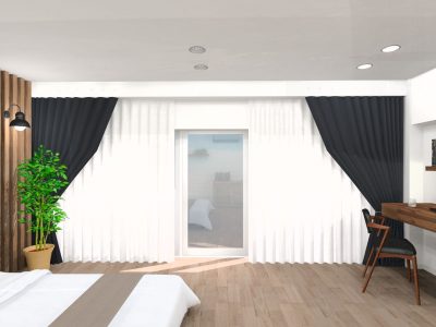 Andy邸Mainbedroom3D④