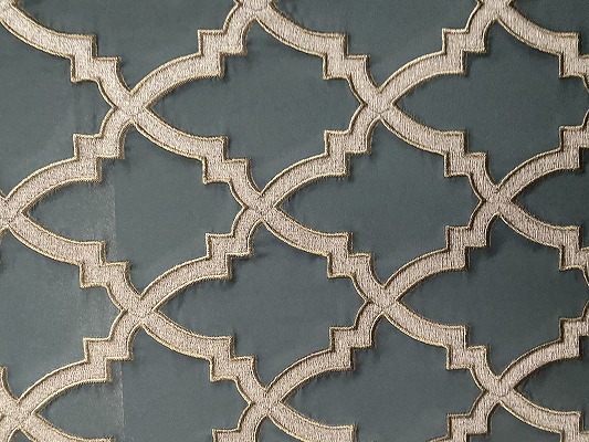 フリースクロスと壁塗装とヘリンボーンのワークスペース