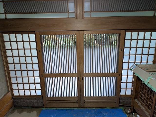 ④クリアオイル塗布