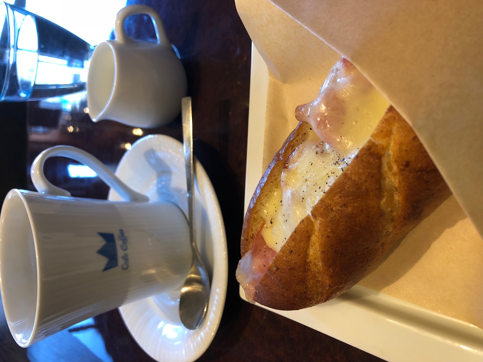 打ち合わせ前の北欧朝食