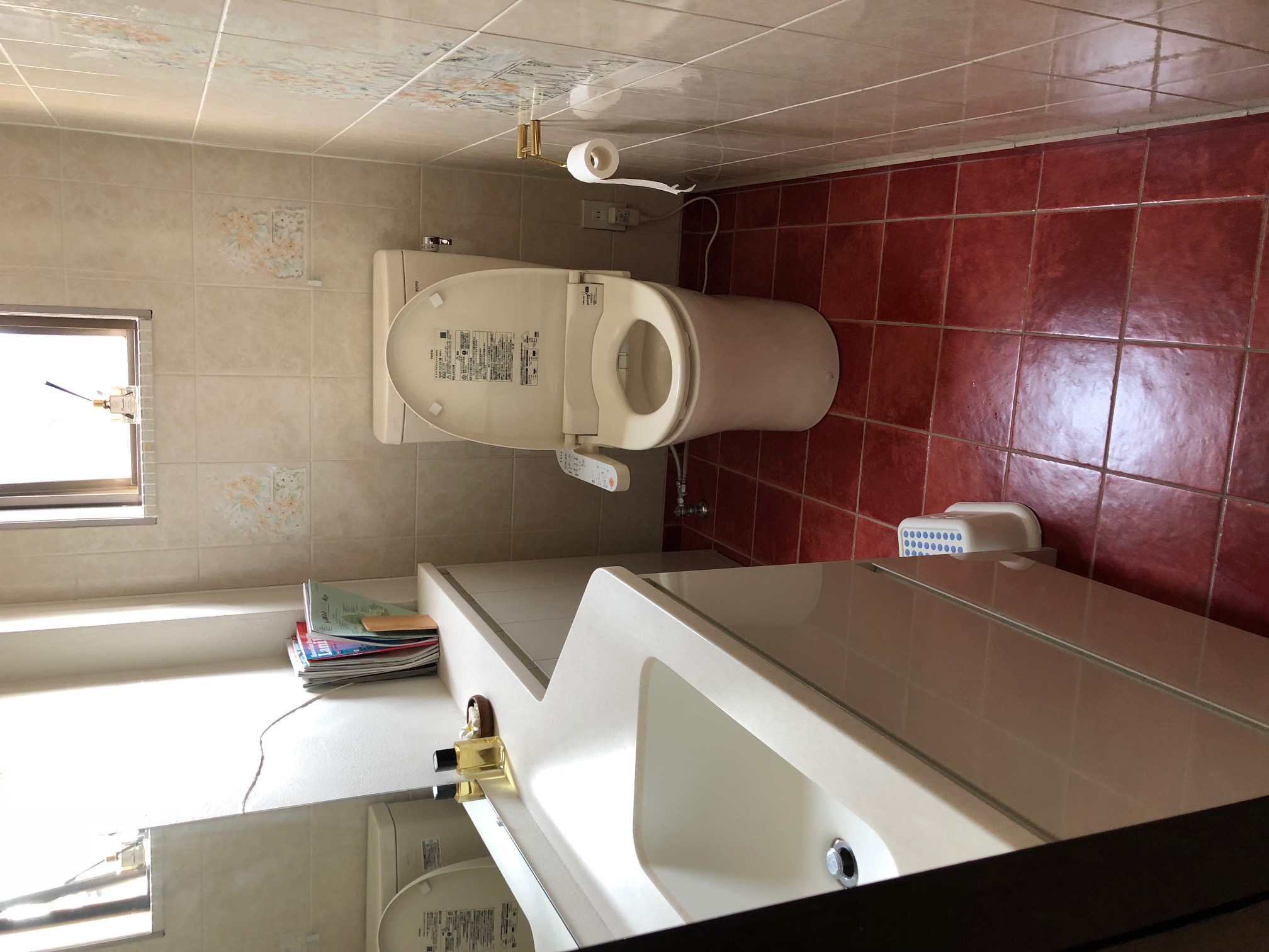 既存タイルとトイレを生かしたリフォーム