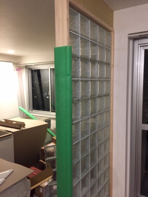 ガラスブロックの施工例