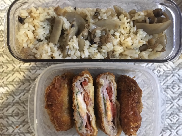 私のお弁当…