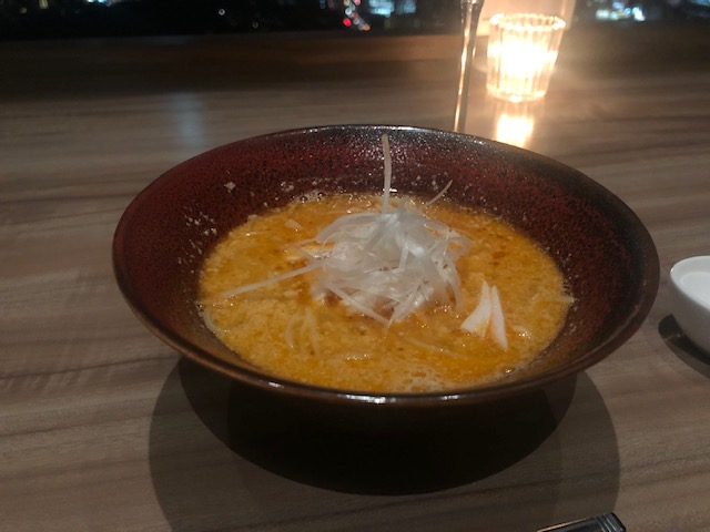 夜景を愉しみながらの中華ディナー