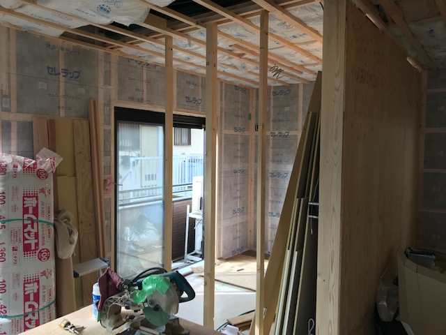 川崎PassivHaus～木工事の確認～