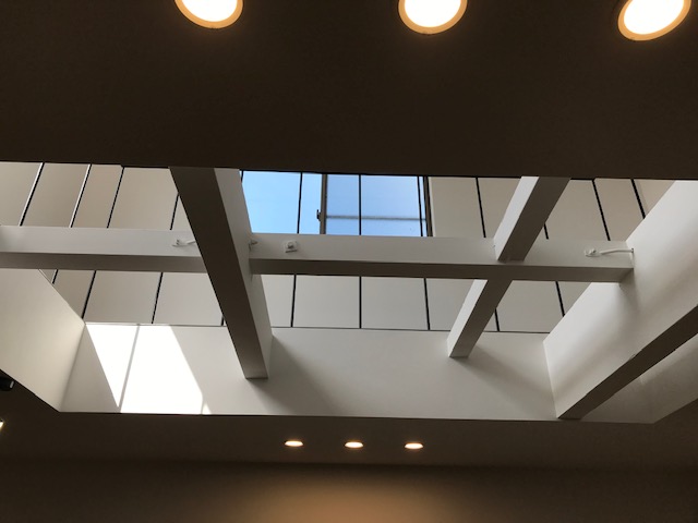 吹き抜け＋アイアン手摺①