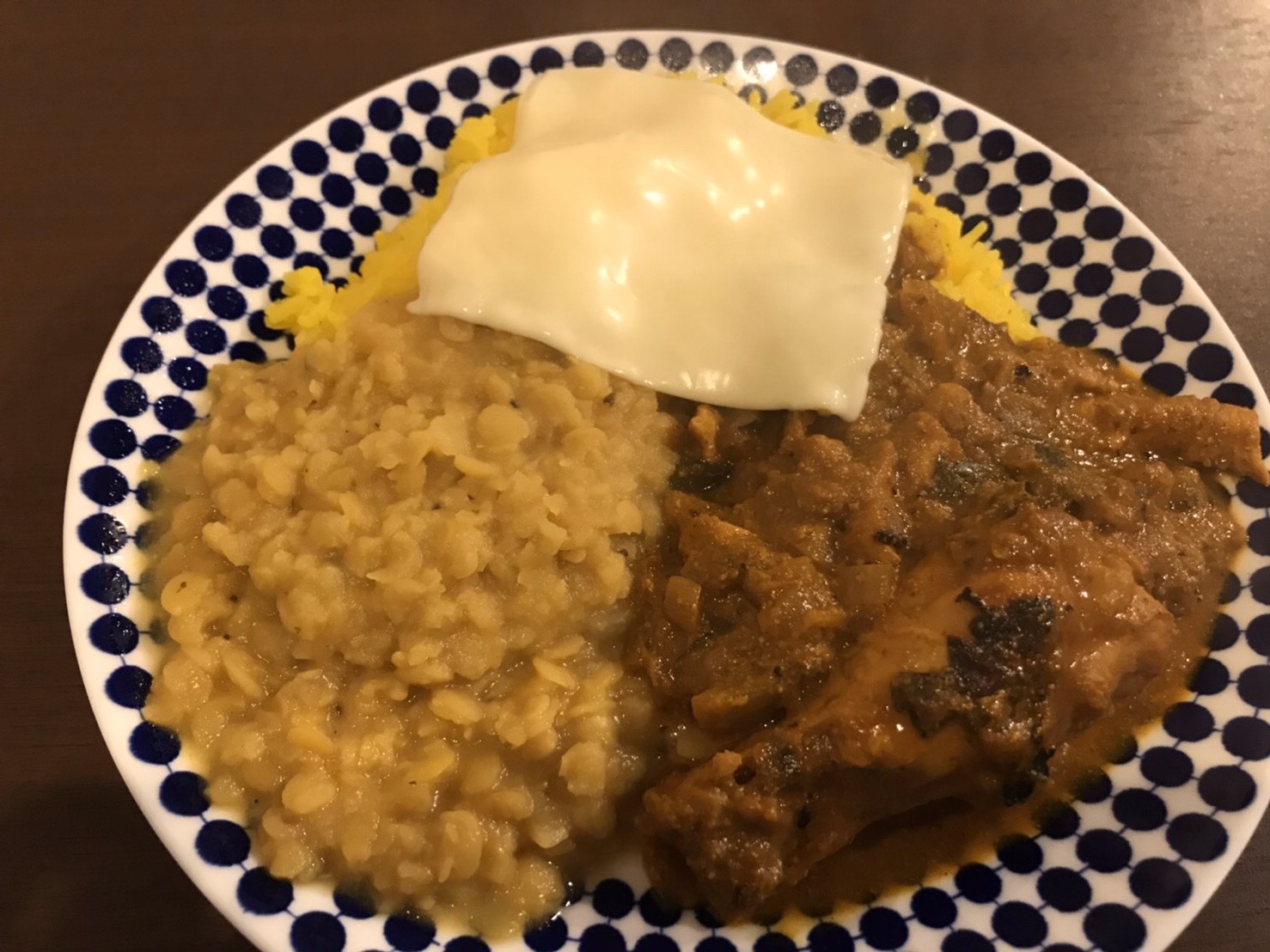 週末カレー～豆カレーとチキンカレー～