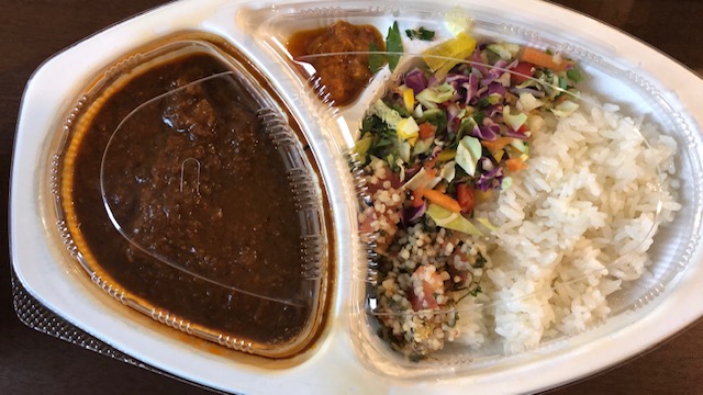 お弁当購入～ポークビンダール～