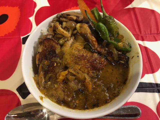 大好物のスープカレー