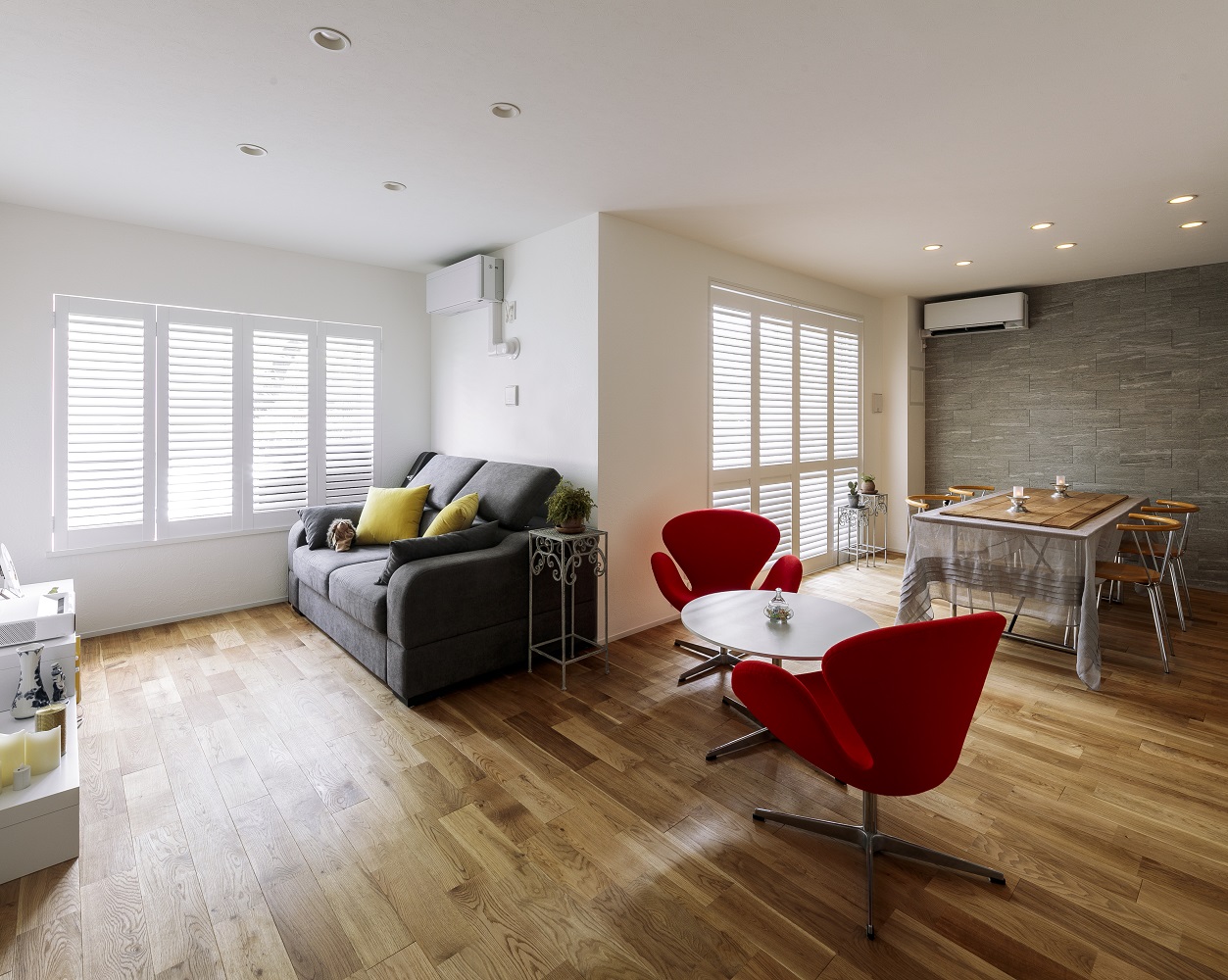 ウッドシャッター施工例②