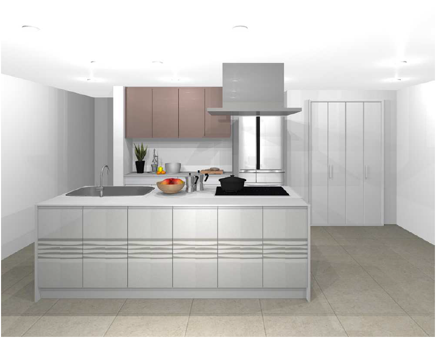 ラグジュアリーな憧れ～cucinaキッチンと洗面化粧台～