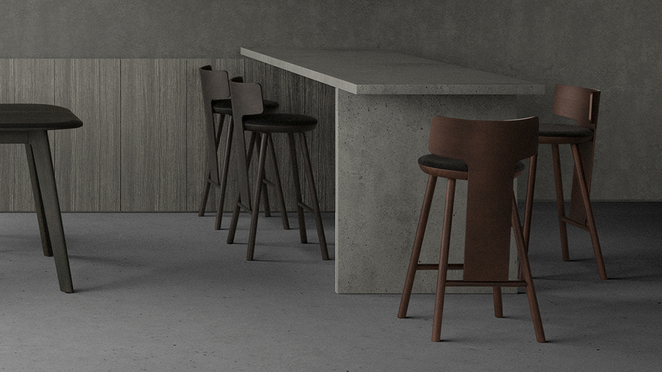 alflexのハイチェアー②