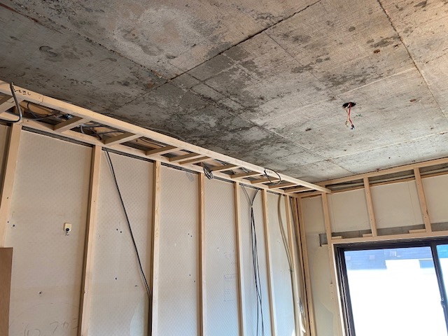 フレンチヘリンボーンのフローリング