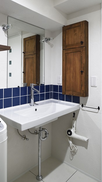 シンプル洗面台-②