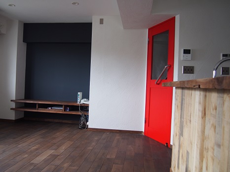 アクセント壁（塗装）-③