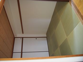 施工例（リビング）　横浜