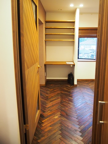 施工例（ヘリンボーン）　横浜