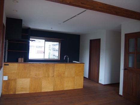 施工例（リビング）　川崎  2019.3