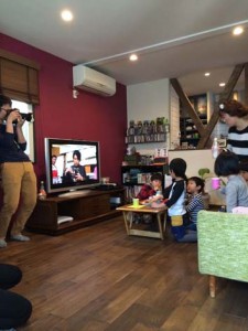 I邸雑誌撮影風景