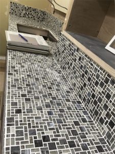 T邸仕上③タイル