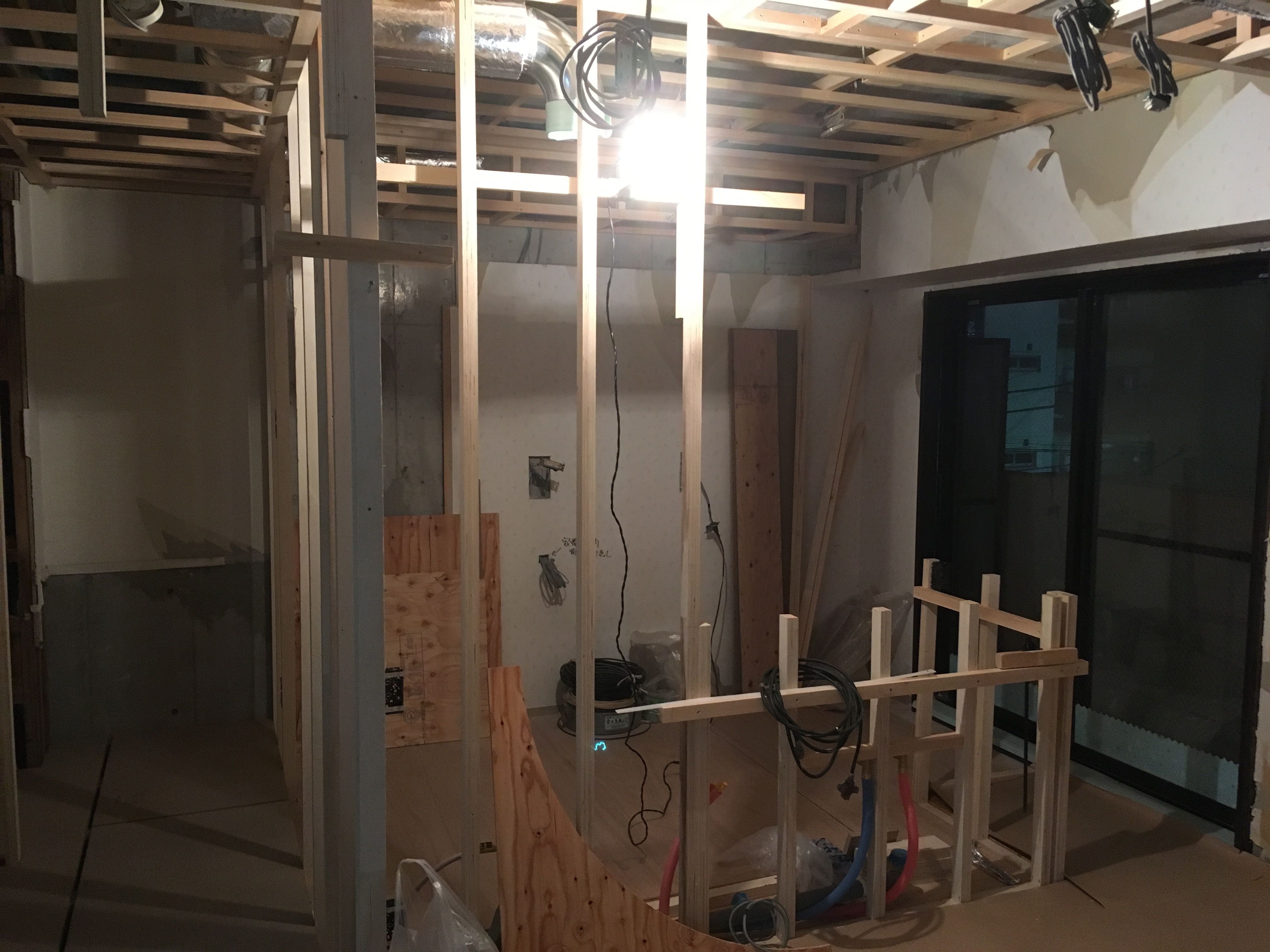 現場打ち合わせ