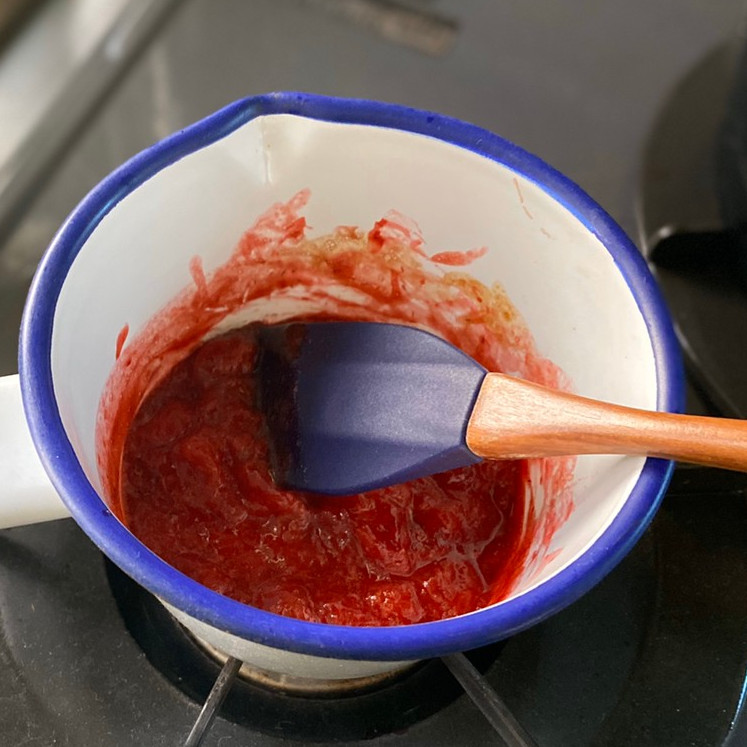 苺の施工～パイ編