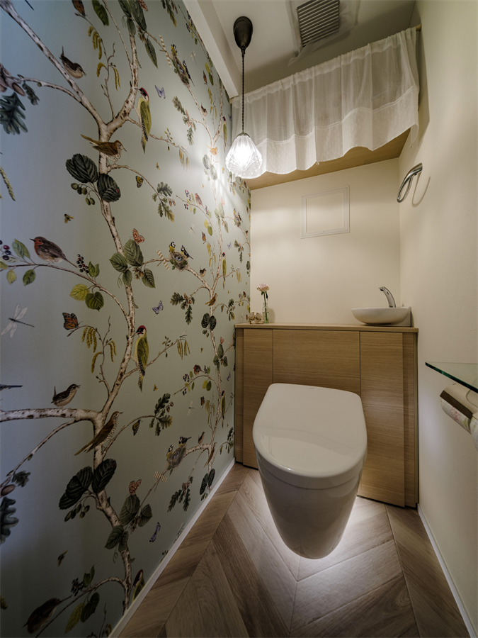 奥様の好きを詰め込んだ親戚隣のお家～写真水廻り編