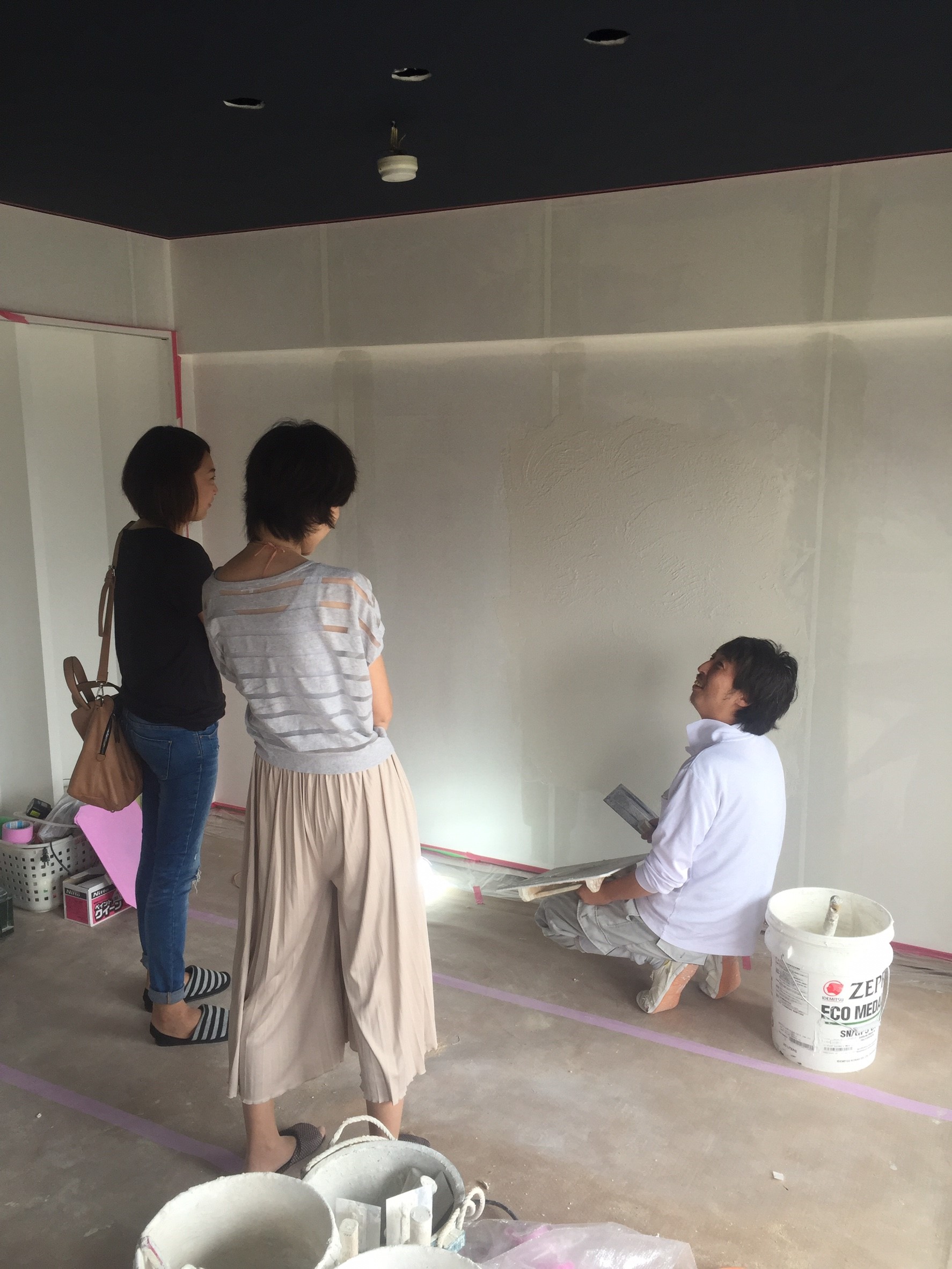 漆喰ﾊﾟﾀｰﾝは「ﾗﾌ」でお願いします！